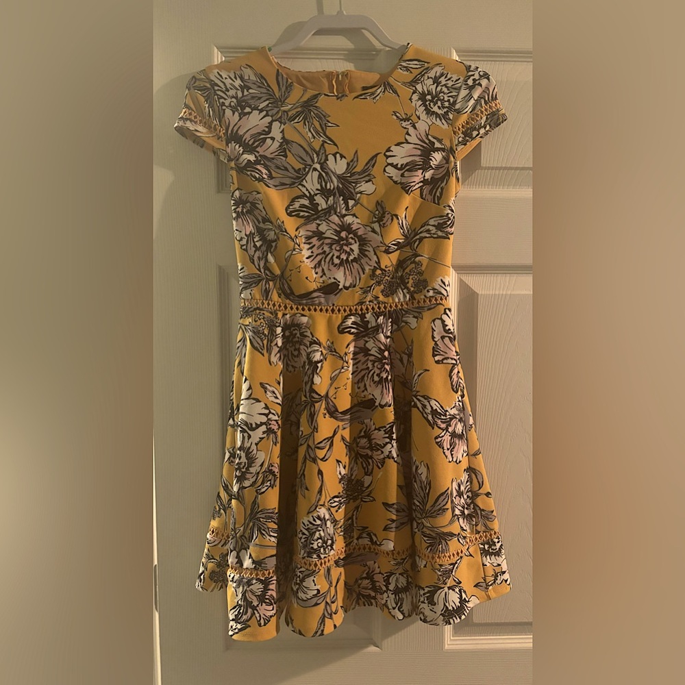 Jodi Kristopher floral sun dress